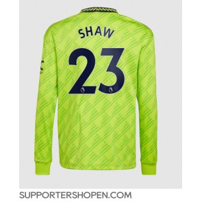 Manchester United Luke Shaw #23 Tredje Matchtröja 2022-23 Långärmad